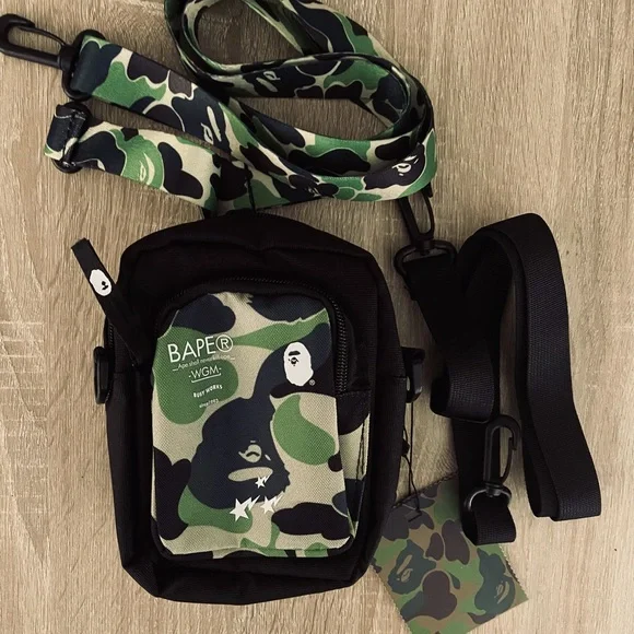 BAPE A Bathing Ape ABC Camera Pouch Bag
